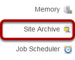To access this tool, select Job Scheduler from the Tool Menu in the Administration Workspace.